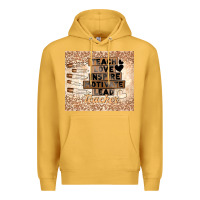 Mustard black teacher Premium Hoodie - TumblerDesignByShophia