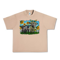 Burro cute hempshire sheep family Urban Heavy Tee - LillyAllenDesigns