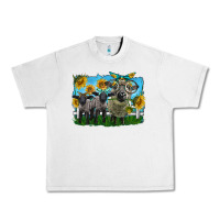 Lunar Rock cute hempshire sheep family Urban Heavy Tee - LillyAllenDesigns