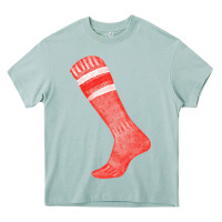 Arona red sock fa element 2 Heavy Core Tee - FaDigitalArtStudio