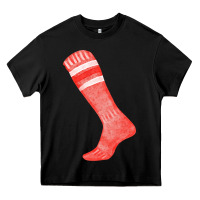 Black red sock fa element 2 Heavy Core Tee - FaDigitalArtStudio