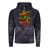 Cloud Black let's fiesta mexican hat Vintage Hoodie - BarkalooDesign