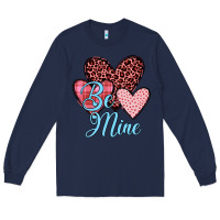 Navy hearts be mine Long Sleeve Tee - JahusDesignShop