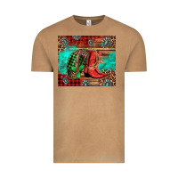 Vintage Camel country boots and cowboy hat christmas Vintage Tee - Jasminsmagicworld