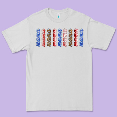 American Mama Libbey Glass Premium Tee Designed By Hra Design Shop