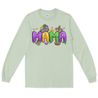 Matcha mardi gras mama Long Sleeve Tee - MaliasSmallBusiness