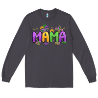 Smoke mardi gras mama Long Sleeve Tee - MaliasSmallBusiness