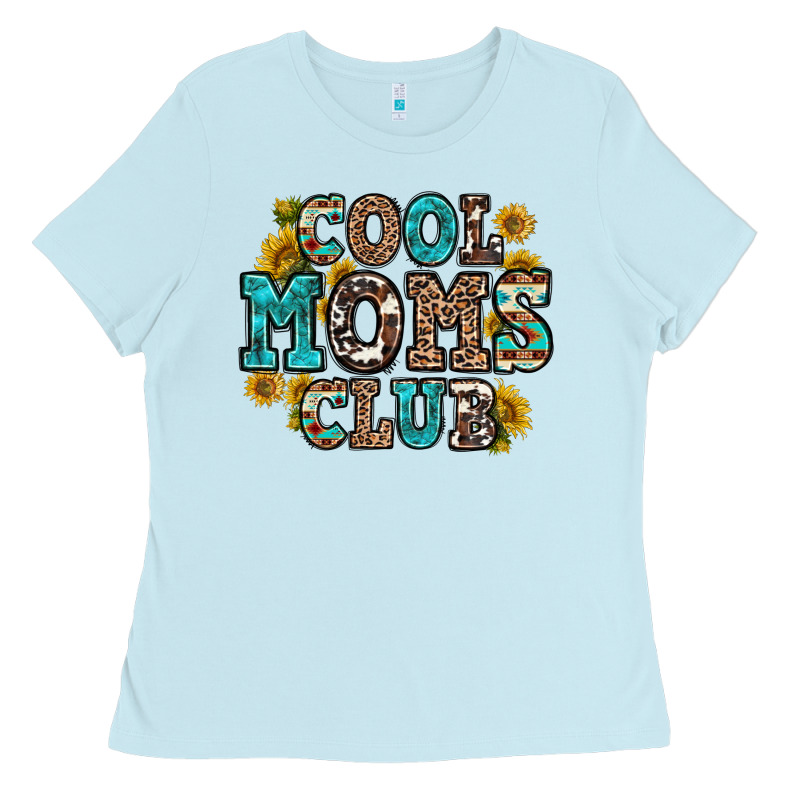 Cool Moms Club Ladies Tee by Zillion Design Studio | Teevron