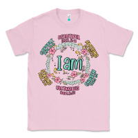 Bubblegum Pink i am inspiration Classic Tee - MaliasSmallBusiness