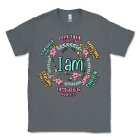 Charcoal Heather i am inspiration Classic Tee - MaliasSmallBusiness