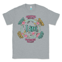Heather Grey i am inspiration Classic Tee - MaliasSmallBusiness