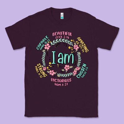 I Am Inspiration Classic Tee Designed By Maliassmallbusiness