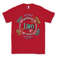 Red i am inspiration Classic Tee - MaliasSmallBusiness