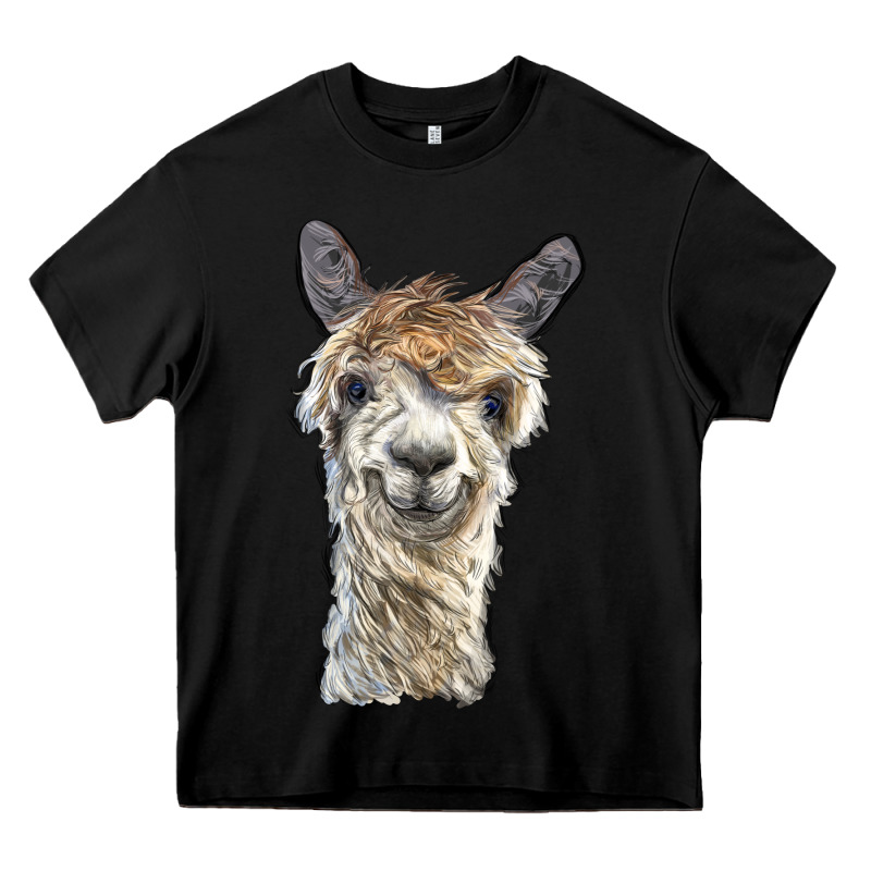 Alpaca Heavy Core Tee by BarkalooDesign | Teevron