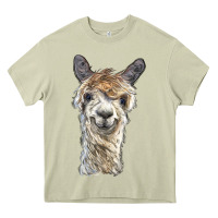 Mossy alpaca Heavy Core Tee - BarkalooDesign