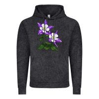 Rocky Mountain Columbine Vintage Hoodie | Teevron