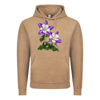 Vintage Coffee rocky mountain columbine Vintage Hoodie - LillyAllenDesigns