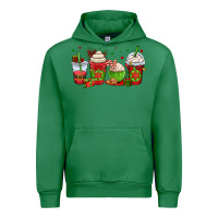 Emerald christmas coffee cups Urban Hoodie - OliviaCreatesArt