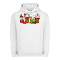 Pigment Lunar Rock christmas coffee cups Urban Hoodie - OliviaCreatesArt