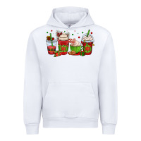 White christmas coffee cups Urban Hoodie - OliviaCreatesArt