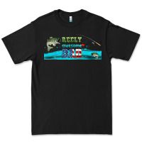 Black reely awesome dad  libbey glass Premium Tee - HRA Design Shop