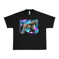 Black black unicorn Urban Heavy Tee - LillyAllenDesigns