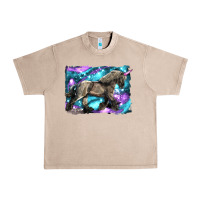 French Oak black unicorn Urban Heavy Tee - LillyAllenDesigns