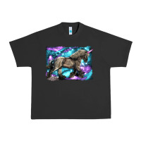 Pigment Black black unicorn Urban Heavy Tee - LillyAllenDesigns