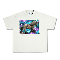 Pistachio black unicorn Urban Heavy Tee - LillyAllenDesigns