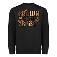 Black brown sugar babe Heavyweight Sweatshirt - MaliasSmallBusiness