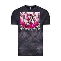 Cloud Black breast cancer american football ribbon Vintage Tee - NancyCooperArtShop