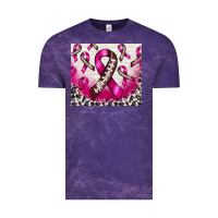 Cloud Purple breast cancer american football ribbon Vintage Tee - NancyCooperArtShop