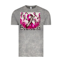 Cloud Rock breast cancer american football ribbon Vintage Tee - NancyCooperArtShop