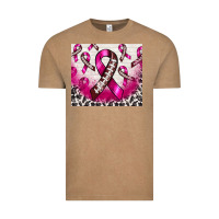 Vintage Coffee breast cancer american football ribbon Vintage Tee - NancyCooperArtShop