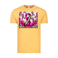 Vintage Mustard breast cancer american football ribbon Vintage Tee - NancyCooperArtShop