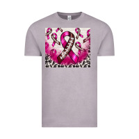 Vintage Zinc breast cancer american football ribbon Vintage Tee - NancyCooperArtShop