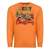 Carrot merry christmas gingerbread truck Premium Sweatshirt - texasbilliewilder