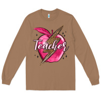 Toasted Coconut teacher lightning bolt valentine s day Long Sleeve Tee - MaliasSmallBusiness