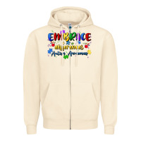 Sandshell embrace differences Zipper Hoodie - Artiststas