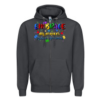 Smoke embrace differences Zipper Hoodie - Artiststas