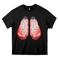 Black red cleats fa element 3 Heavy Core Tee - FaDigitalArtStudio