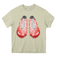 Mossy red cleats fa element 3 Heavy Core Tee - FaDigitalArtStudio