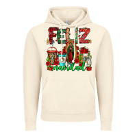 Vintage Artic feliz navidad lady of Guadalupe christmas coffee Vintage Hoodie - Jasminsmagicworld