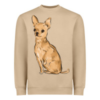 Mushroom chihuahua Heavyweight Sweatshirt - MaliasSmallBusiness
