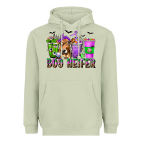 Matcha Boo Heifer Coffee Cups with Halloween Heavyweight Hoodie - texasbilliewilder