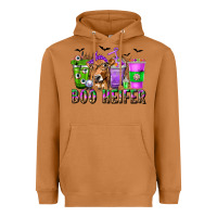 Meerkat Boo Heifer Coffee Cups with Halloween Heavyweight Hoodie - texasbilliewilder