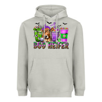 Moon Dust Boo Heifer Coffee Cups with Halloween Heavyweight Hoodie - texasbilliewilder