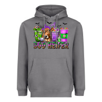 Boo Heifer Coffee Cups With Halloween Heavyweight Hoodie | Teevron