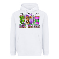 White Boo Heifer Coffee Cups with Halloween Heavyweight Hoodie - texasbilliewilder