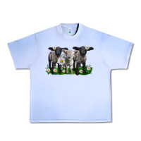 Grape Ice baby sheeps with daisies Urban Heavy Tee - LillyAllenDesigns